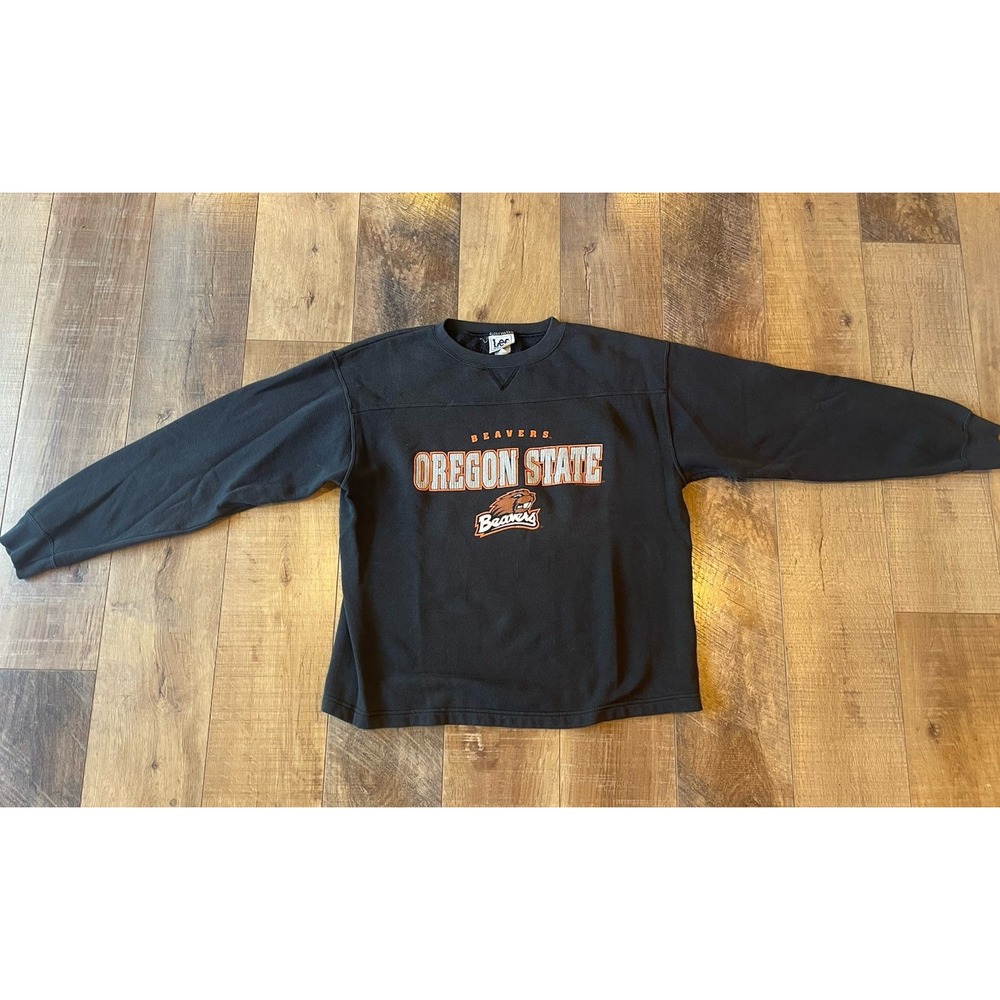 Vintage Oregon State Beavers LEE Sport Crewneck Sweater 90s Fade Mens M